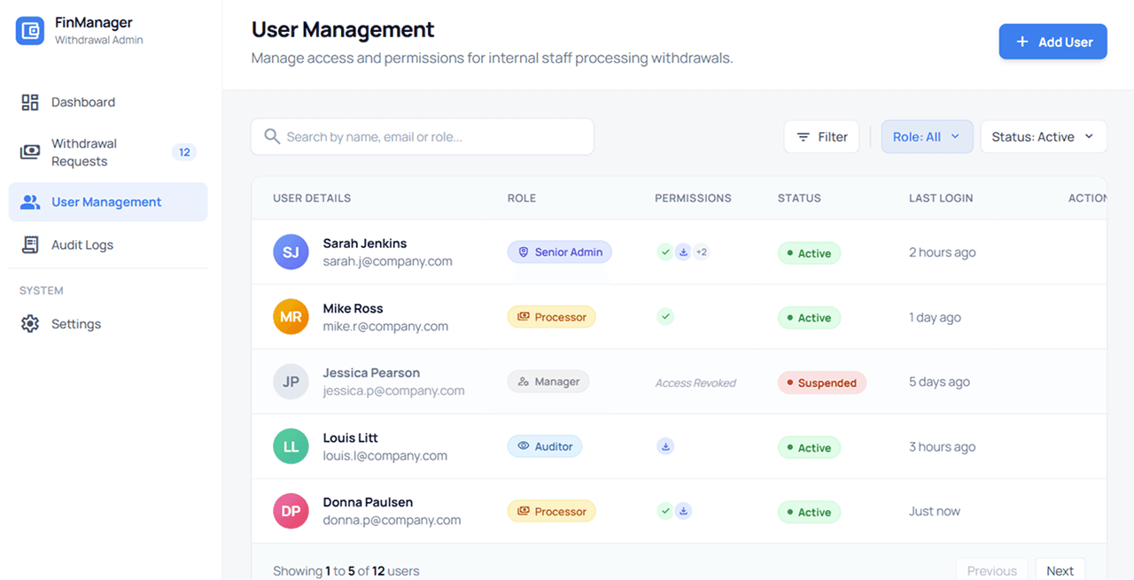 Pension Operations Platform